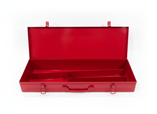 صندوق عدة معدني - أحمر