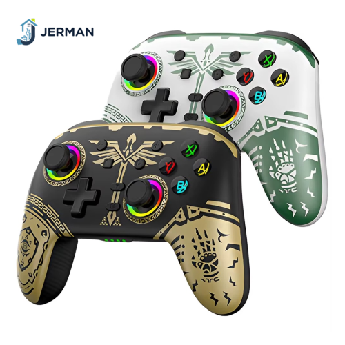 لوحة ألعاب لاسلكية لوحدة تحكم Pro Switch Elite بتق...