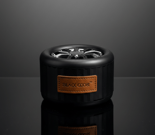 معطر جو للسيارة على شكل جنط عطر جو فاخر