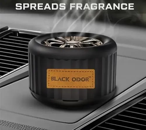 معطر جو للسيارة على شكل جنط عطر جو فاخر