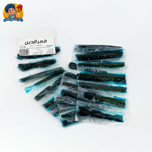 شريط قمر الدين حامض حلو أزرق
