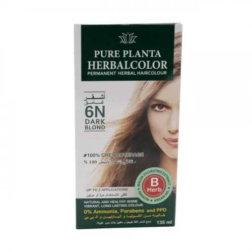 صبغة شعر بيور هيرب كلور اشقر غامق6N 135 مل