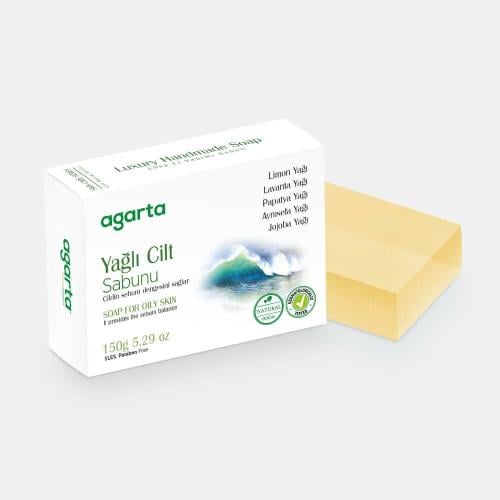 صابون العناية الطبيعية للبشرة الدهنية من اقارتا 15...