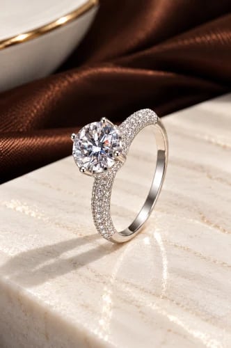 Moissnite Ring - R01