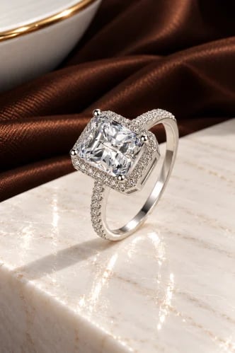 Moissnite Ring - R03