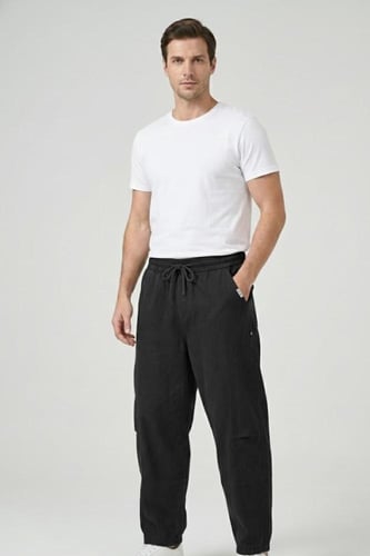 بنطلون بديل الجينز اوفر سايز