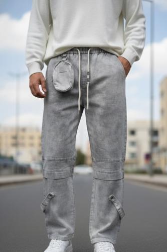 بنطلون جينز اوفر سايز