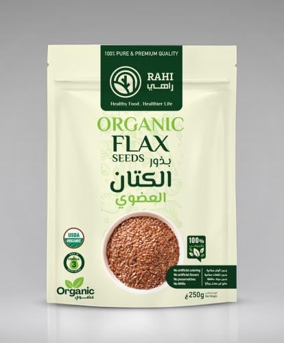 بذور الكتان العضوي 250جم