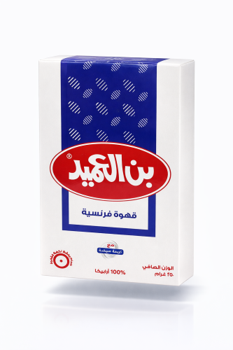 بن العميد قهوة فرنسية مع كريمة 250 جرام