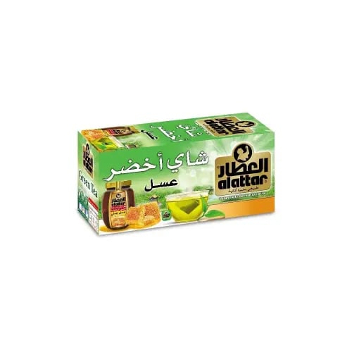 شاي العطار أخضر بالعسل 20 كيس