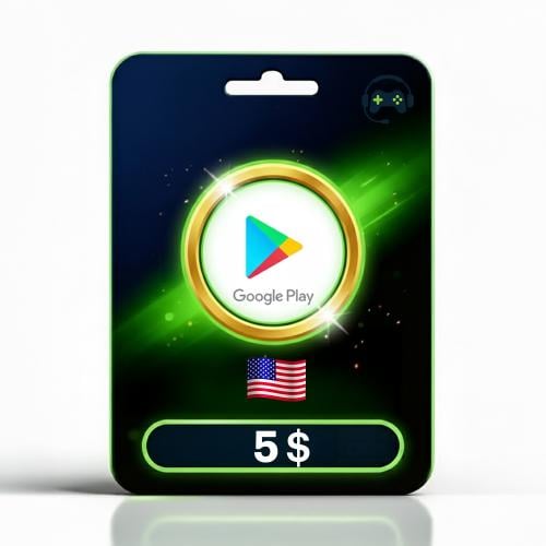 جوجل بلاي امريكي 5 دولار
