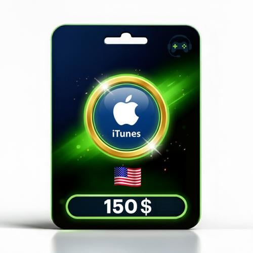 بطاقة ايتونز 150 دولار امريكي