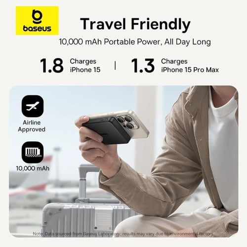 Baseus Qi2 بنك طاقة مغناطيسي 10000mAh
