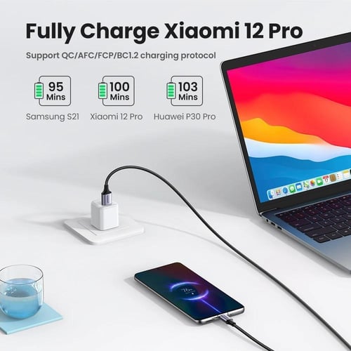 كابل شحن سريع USB Type-C 3A