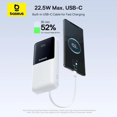 Baseus باور بنك 20000mAh مع شحن سريع