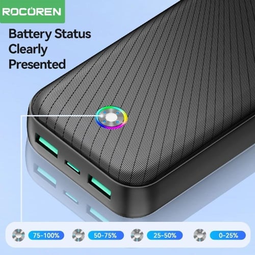 Rocoren باور بنك سريع الشحن