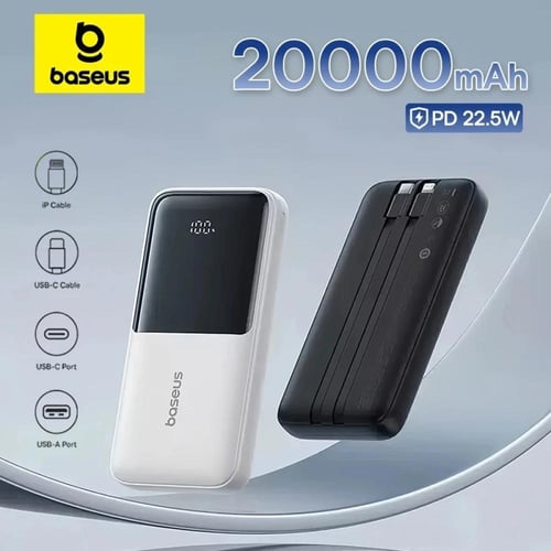 Baseus باور بنك 20000mAh مع شحن سريع