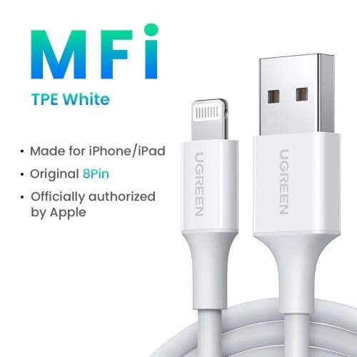 كابل UGREEN MFi USB إلى Lightning