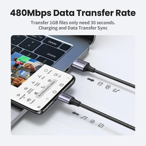 كابل UGREEN MFi USB