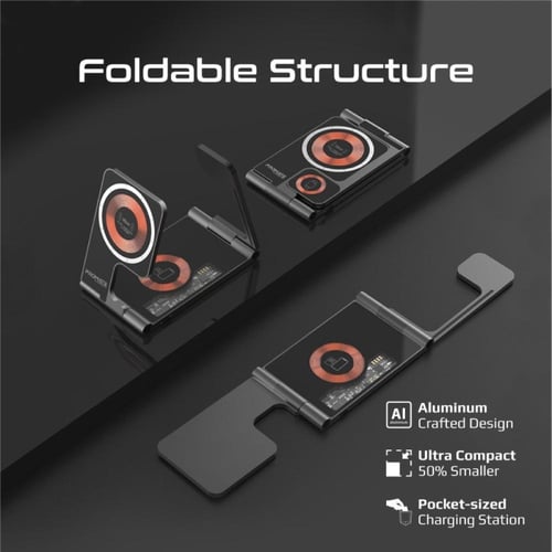 قاعدة شحن ماج سيف MagSafe شفافة