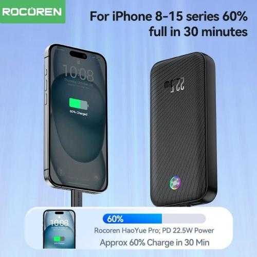 Rocoren باور بنك سريع الشحن