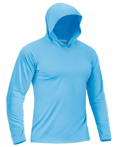 تي شيرت رجالي خفيف الوزن سريع الجفاف قمصان شمس للم...