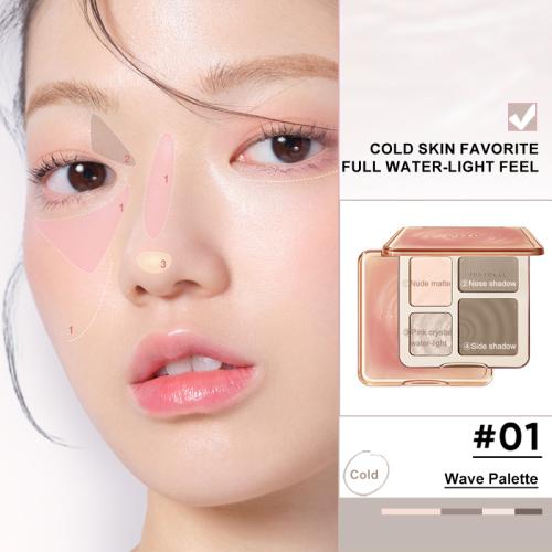 لوحة جوديدول هايلايتر ولوحة كونتور، غير لامعة ولام...