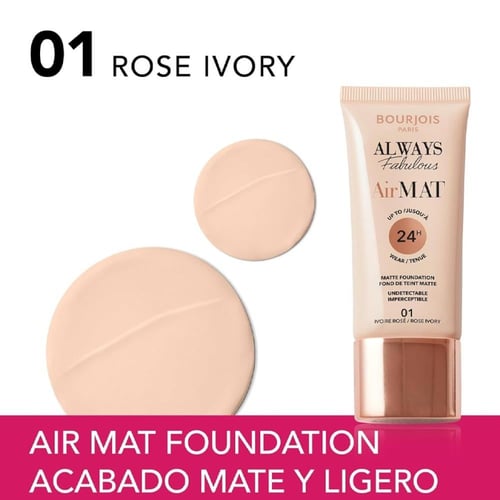 كريم أساس بروجوا Air Mat 24 ساعة – تغطية مطفية طوي...