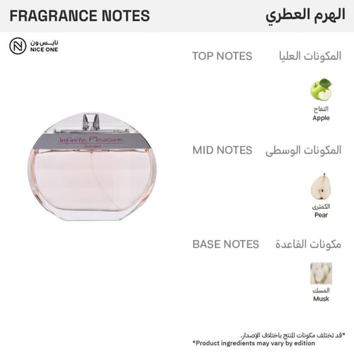 عطر انفنيتي بلشر جست جيرل من استل فيندوم للنساء -...