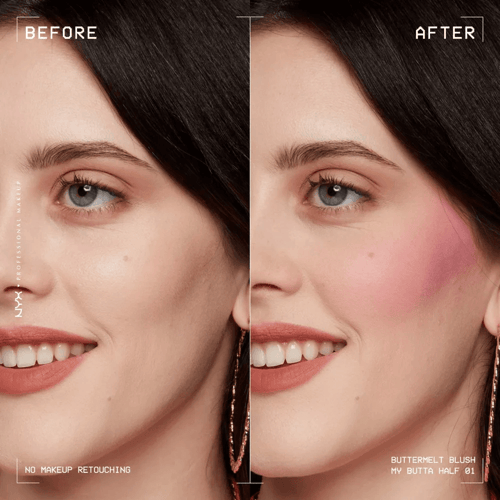 بلاشر نيكس بترفلاي رقم 07 – لون طبيعي (NYX Butterm...