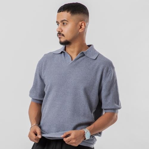 Elastic Polo T-shirt
