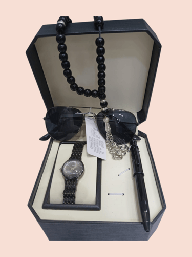 طقم ساعه اطفال مع نضاره