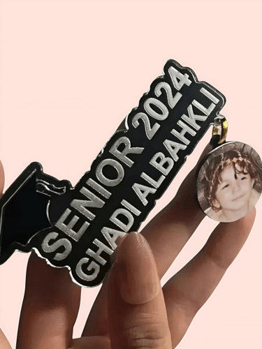 بروش تخرج كرلك ذهبي وفضي