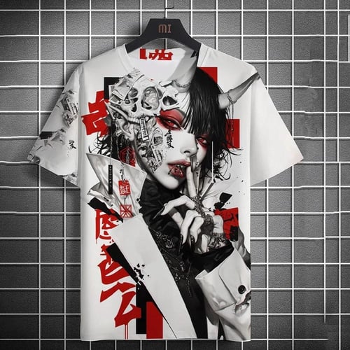 تيشيرت 3D انمي