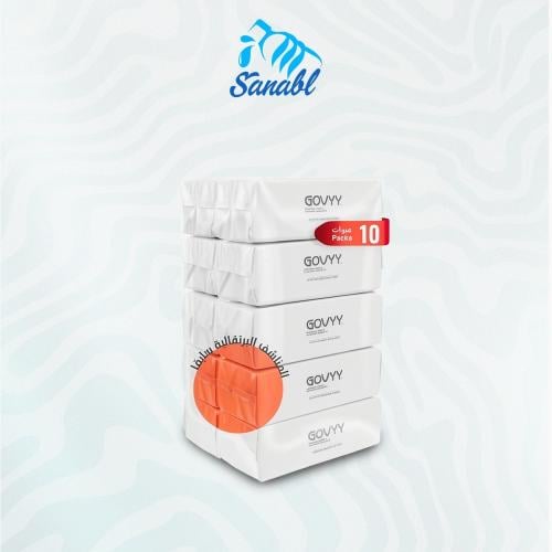 قوڤي - مناشف قطنية × 10 عبوة (60 منشفة)