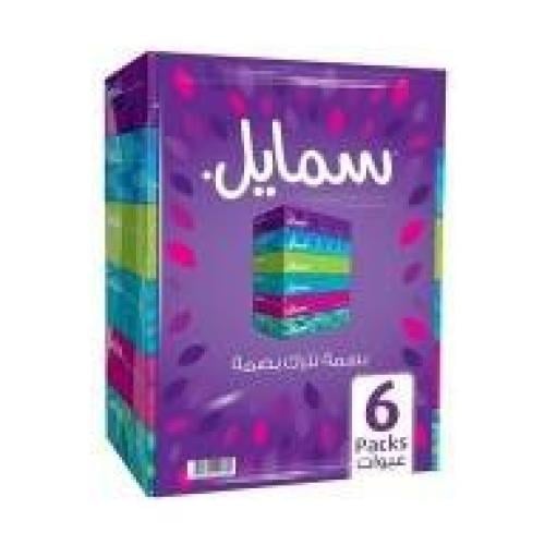سمايل - مناديل للوجه × 36 عبوة (70 منديل)