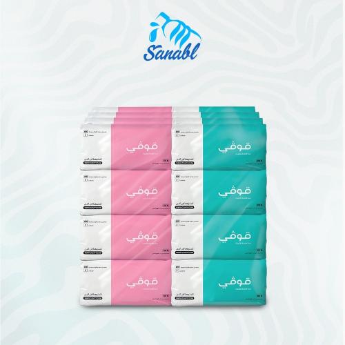 قوڤي - مناديل ناعمة * 8 عبوة (600 منديل)