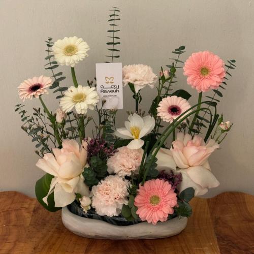 فازة الرخام الابيض