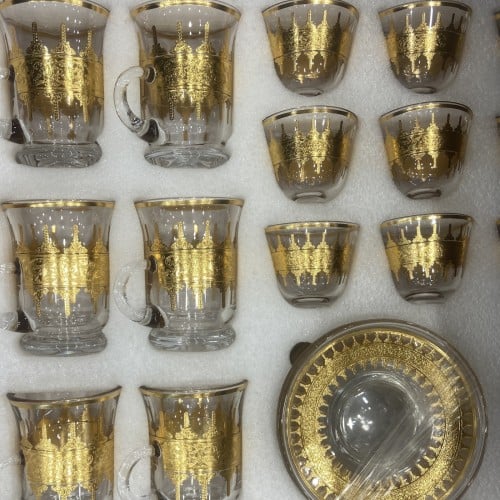 طقم بيالات وفناجيل 36 قطعة