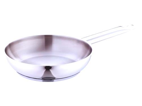 مقلاة استيل وسط18*10