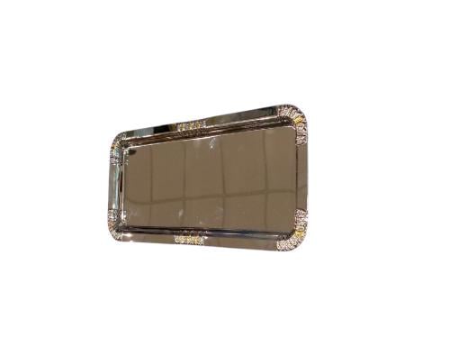 صينية خدمة فضي مذهب