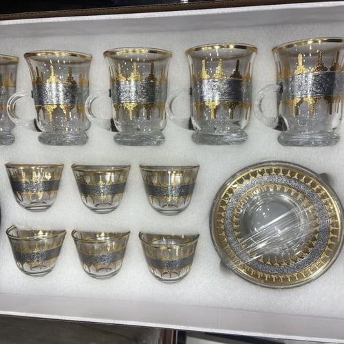 طقم بيالات وفناجيل 36 قطعة