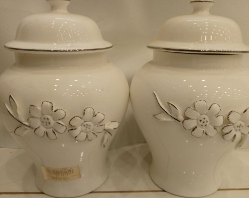 علب بهارات سيراميك 4 قطع