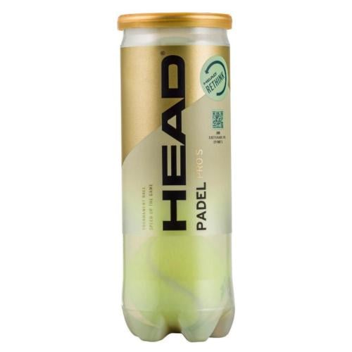 وعاء من 3 كرات Head Padel Pro S
