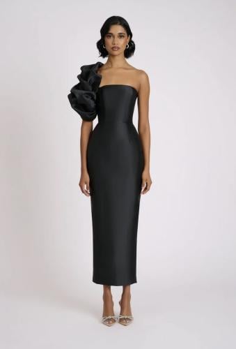 One shoulder dress