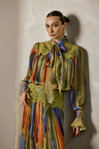 Colored kaftan