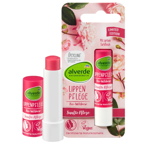 مرطب شفاه Alverde – Bio Wildrose & Sensitive Lip C...