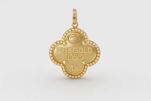 سبيكة الأهله الاربعة عيار 24 قيراط , 1 جرام