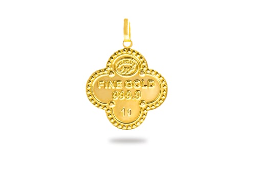 سبيكة الأهله الاربعة عيار 24 قيراط , 1 جرام