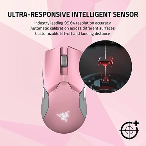 Razer Viper Ultimate Lightest Wireless Gaming Mous...